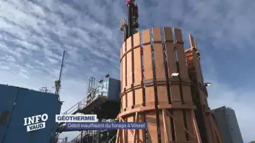 Débit insuffisant du forage à Vinzel
