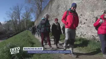 La Marche Bleue sur sol vaudois
