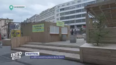 La BD investit la place de la Gare