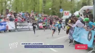 Les 20km de Lausanne ont fait le plein de coureurs