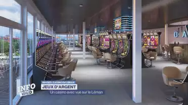 Un casino avec vue sur le Léman