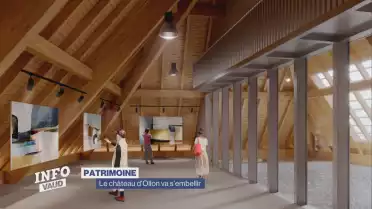 Le château d&#039;Ollon va s&#039;embellir