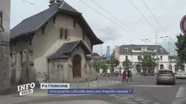 Une buvette culturelle dans une chapelle