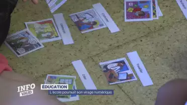 L&#039;école vaudoise continue à numériser ses classes.
