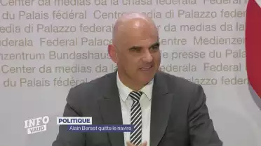 Alain Berset quitte le navire