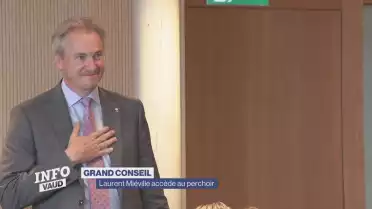 Grand Conseil: Laurent Miéville au perchoir