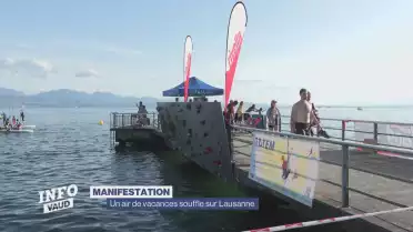 Un air de vacances souffle sur Lausanne