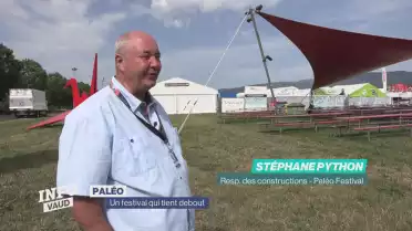 Rencontre avec le responsable des constructions de Paléo