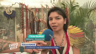 Rencontre avec l&#039;activiste Txai Surui