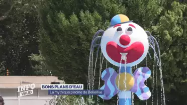 La mythique piscine de Bellerive se dévoile