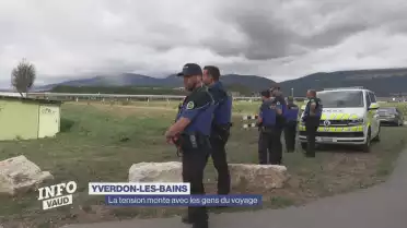 A Yverdon, la tension monte avec les gens du voyage