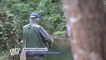La pêche en rivières, c&#039;est du sport !