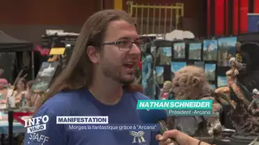Morges la fantastique grâce au salon Arcana