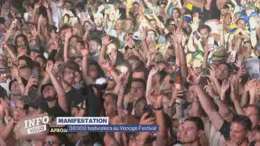 38'000 festivaliers au Venoge Festival