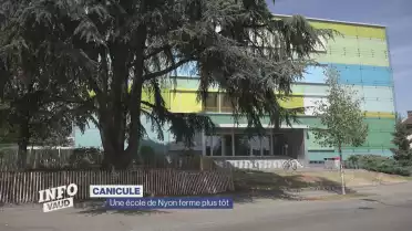 Une école de Nyon ferme plus tôt