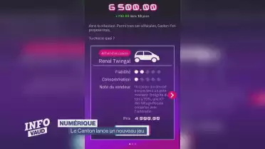 Le Canton lance un nouveau jeu