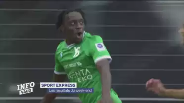 Les résultats sportifs du week-end