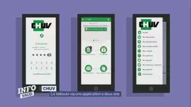 Le télésuivi via une application du CHUV a deux ans