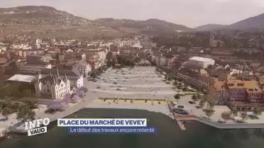 Le chantier de la place du marché retardé