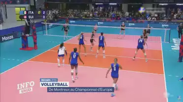 De Montreux au Championnat d&#039;Europe de volleyball