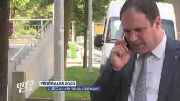 Michaël Buffat : l&#039;UDC dans le rôle du challenger