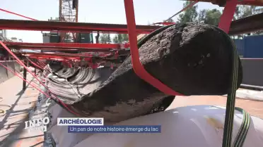 Une pirogue de l&#039;Âge du fer retrouvée à Gransdon