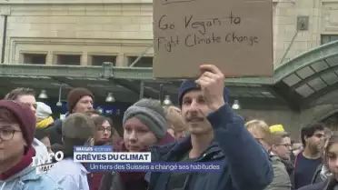 Grève du climat, un tiers des Suisses a changé ses habitudes