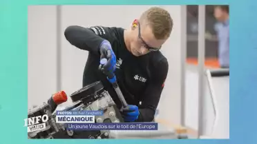 Un jeune Vaudois sur le toit de l&#039;Europe