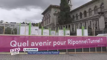 Feu vert pour la place du Tunnel