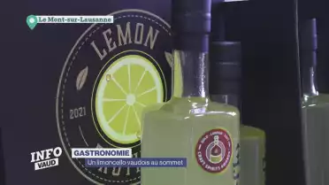 Un limoncello vaudois au sommet