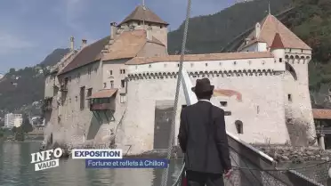 Fortune et reflets à Chillon