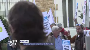 Les employés de Tamedia débrayent