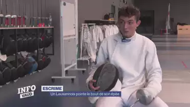 Diego Erbetta pointe le bout de son épée