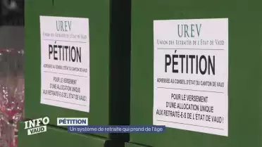 Une pétition contre un système de retraite vieillissant
