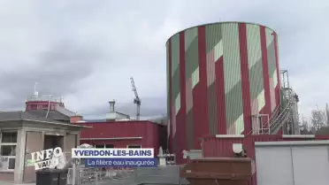 La nouvelle STEP d&#039;Yverdon-les-Bains enfin inaugurée