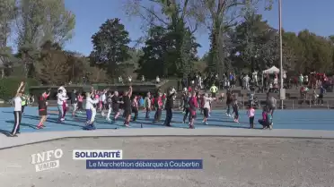 Le Marchethon débarque à Coubertin