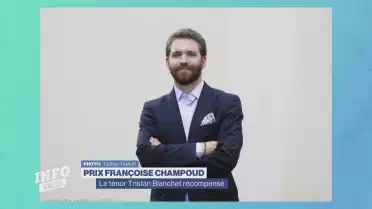 Le ténor Tristan Blanchet récompensé