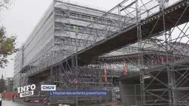 L&#039;Hôpital des enfants prend forme
