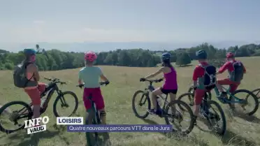 Quatre nouveaux parcours VTT dans le Jura