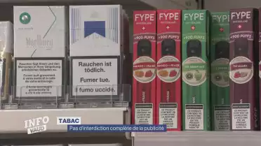 Pas d&#039;interdiction complète de la publicité du tabac