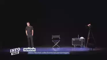 L&#039;humoriste Mirko Rochat collectionne les personnages