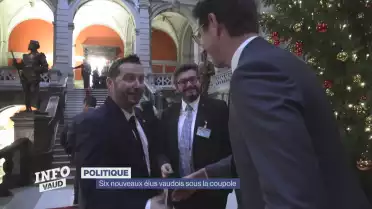 Six nouveaux élus vaudois sous la coupole