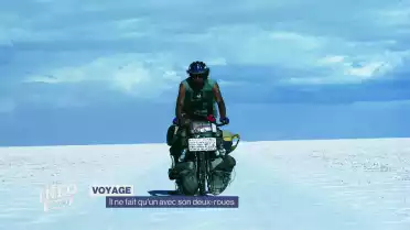 Claude Marthaler ne fait qu&#039;un avec son deux-roues