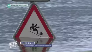 Intempéries : situation sous haute surveillance
