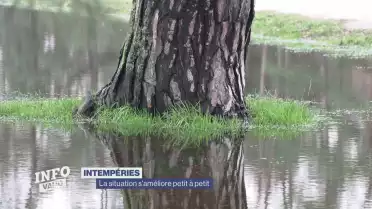 La situation due aux intempéries s&#039;améliore petit à petit