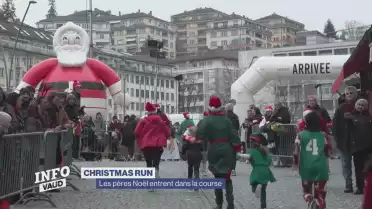 La Christmas Run vécue par les familles