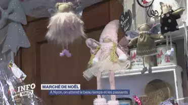 Marché de Noël : Nyon attend le soleil
