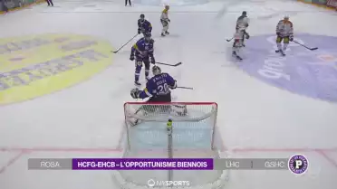 Bienne s&#039;est imposé 4-3 ap sur la glace de Fribourg-Gottéron