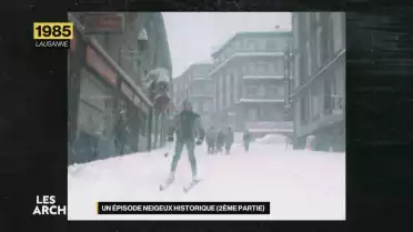 Les archives - La tempête de neige de 1985 (2ème partie)