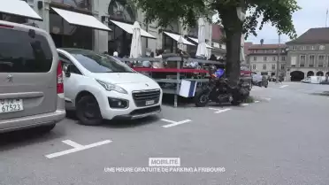 Une heure de parking gratuite à Fribourg